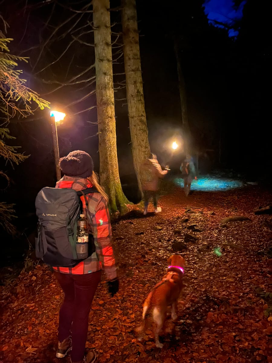 Fackelwanderung